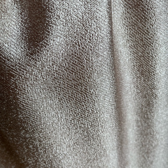 Forever 21 pink metallic midi skirt with pockets - Picture 5 of 6